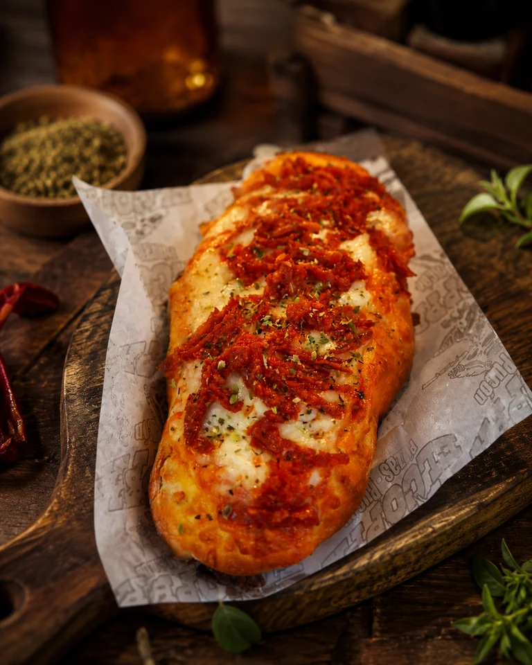 Pizzapleto, pizza artesanal creación de Elcoppa en Pucón